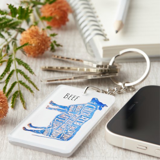 The Cow キーホルダー (正面右)