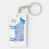 The Cow キーホルダー (裏面)