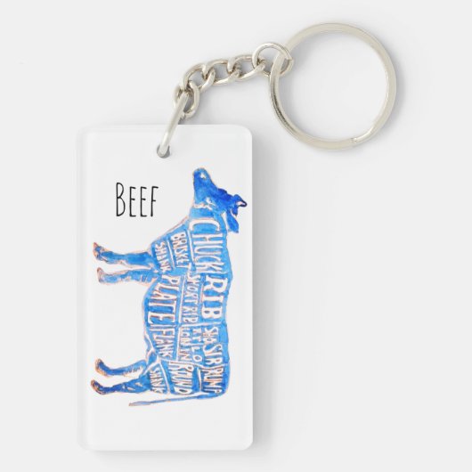 The Cow キーホルダー (裏面)