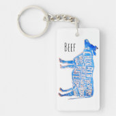 The Cow キーホルダー (正面)
