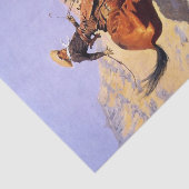 The Cowboy by Frederic Remington 薄葉紙 (詳細)