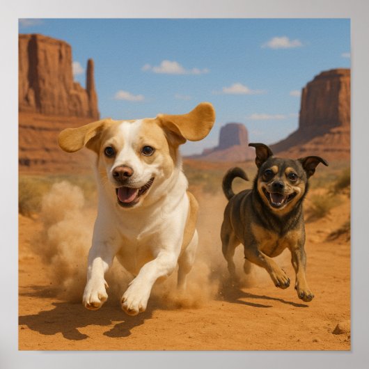 "The Coyote is After You!" ポスター (正面)