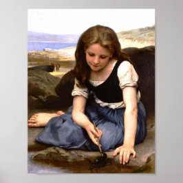 The Crab Le Crab 1869 William Adolphe Bouguereau ポスター