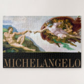 The Creation of Adam, Michelangelo ジグソーパズル (横)
