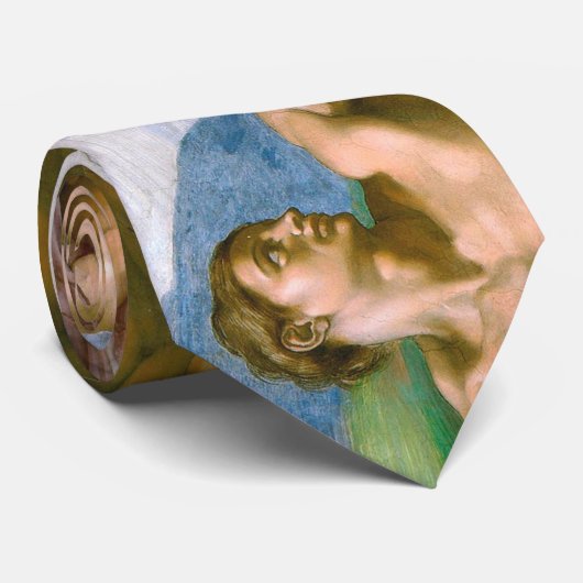 The Creation of Adam, Michelangelo ネクタイ (ロール)