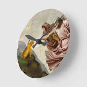 The Creation of Purrfection ラウンド壁時計 (傾斜)