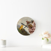 The Creation of Purrfection ラウンド壁時計 (ホーム)