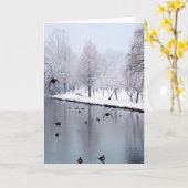 The Creekのアヒル カード (黄色い花)