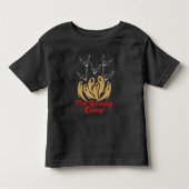 The Crew 不気味 Halloween Family Matches トドラーTシャツ (正面)