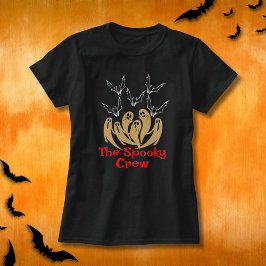 The Crew 不気味 Halloween Family Matching Women's Tシャツ