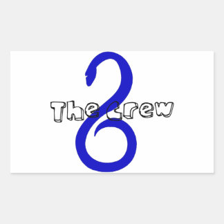 The Crew Stickers 長方形シール