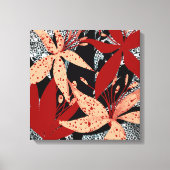 The Crimson Canopy Art Print by Beachside Designs キャンバスプリント (正面)