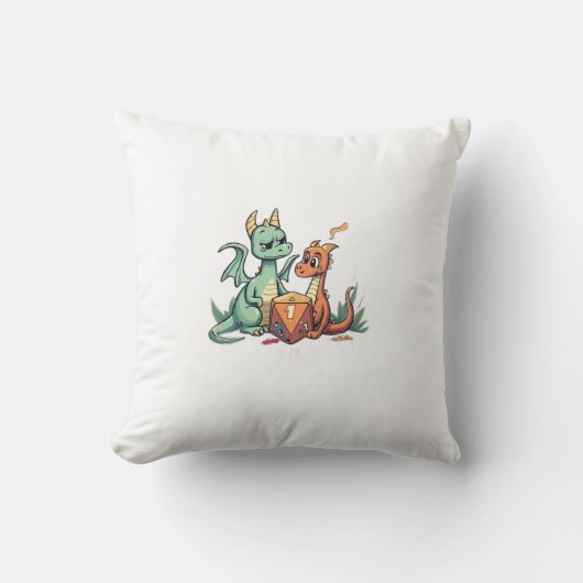 The Critical Fail Club クッション (正面)