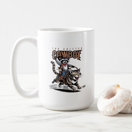 The critter cowboy | #15 Classic Mug コーヒーマグカップ (ドーナツ)