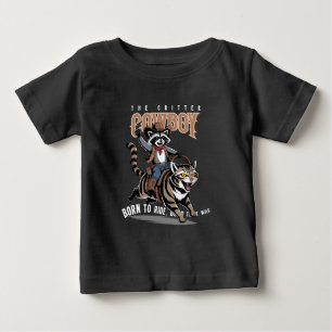 The critter cowboy (Dk. mode)    ベビーTシャツ