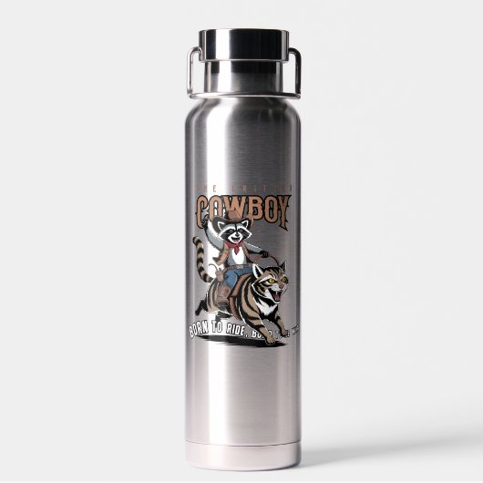 The critter cowboy | Thor Copper Vacuum Insulated ウォーターボトル (背面)