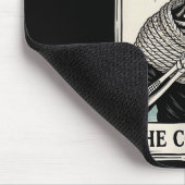 The Crocheter Tarot Card Funny Yarn Design  マウスパッド (コーナー)