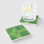 The cross and the green of the forest ストーンコースター (横)