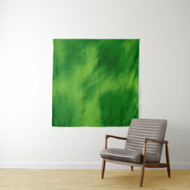 The cross and the green of the forest タペストリー