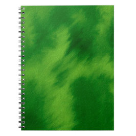 The cross and the green of the forest ノートブック