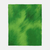 The cross and the green of the forest フリースブランケット (正面)