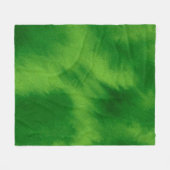 The cross and the green of the forest フリースブランケット (正面(横))