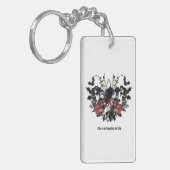 The Crow Laughing Awfully キーホルダー (正面左)