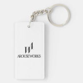 The Crow Laughing Awfully キーホルダー (裏面)