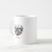 The Crow Laughing Awfully コーヒーマグカップ (正面左)