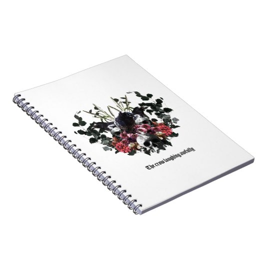 The Crow Laughing Awfully ノートブック (右側)