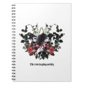 The Crow Laughing Awfully ノートブック (正面)