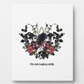 The Crow Laughing Awfully フォトプラーク (正面)