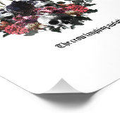 The Crow Laughing Awfully フォトプリント (角)