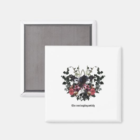 The Crow Laughing Awfully マグネット (正面/裏面)
