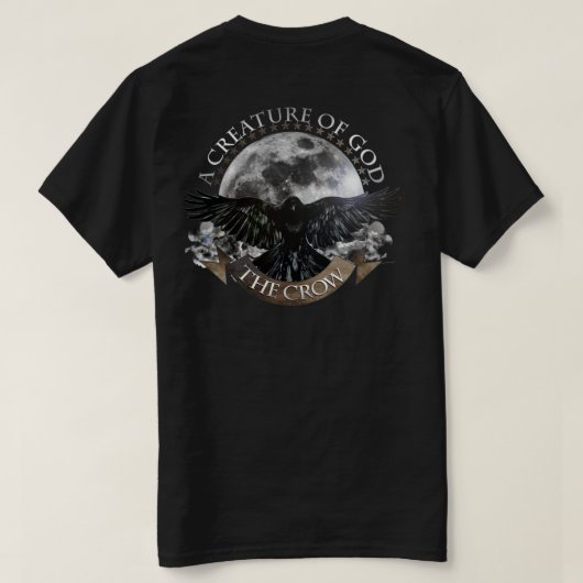 THE CROW Tシャツ (デザイン裏面)