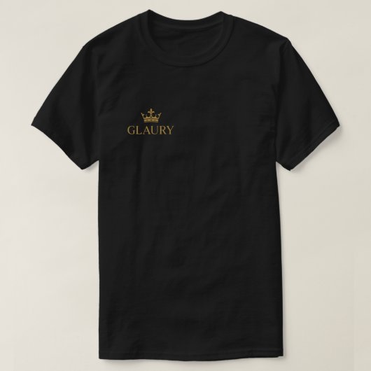 The Crown Chooses You – Glaury | NYC Black Edition Tシャツ (デザイン正面)