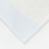 The Crowned Swan フリースブランケット (角)