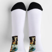 The Crucified Christ with the Virgin Mary ソックス (上部)