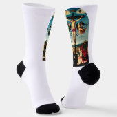 The Crucified Christ with the Virgin Mary ソックス (傾斜あり)