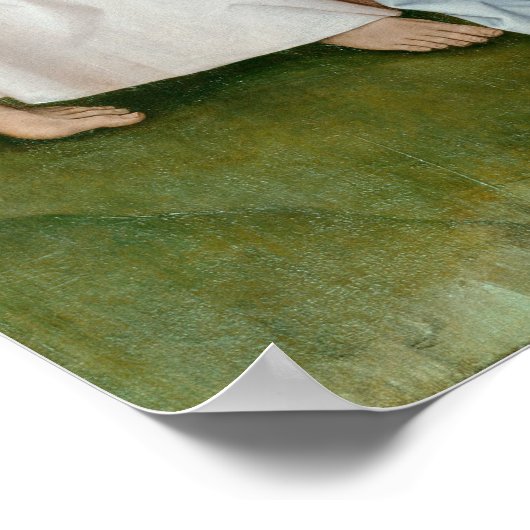 The Crucifixion Diptych by Van der Weyden – ポスター (角)