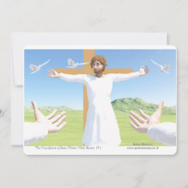 The Crucifixion of Jesus 招待状