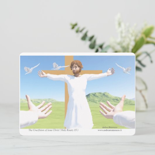 The Crucifixion of Jesus 招待状 (スタンド正面)
