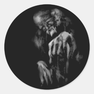 "The Crypt"シール ラウンドシール