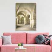 The Crypt, c.1144 （写真） キャンバスプリント (インサイチュ (リビング))