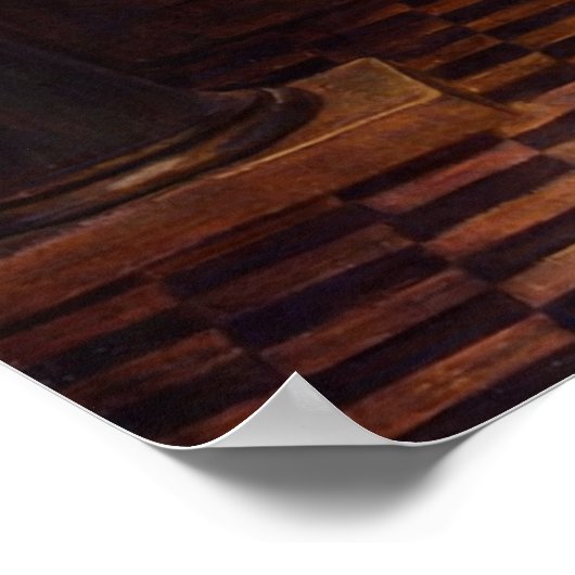 The Crystal Ball by John William Waterhouse ポスター (角)