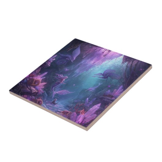 The Crystal Cave of the Mermaid タイル (側面)