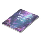 The Crystal Cave of the Mermaid ノートパッド (回転)