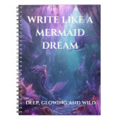 The Crystal Cave of the Mermaid ノートブック (正面)