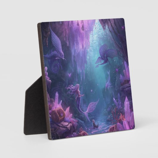 The Crystal Cave of the Mermaid フォトプラーク (正面)