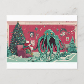 The Cthulhu Spirits of Christmas シーズンポストカード
